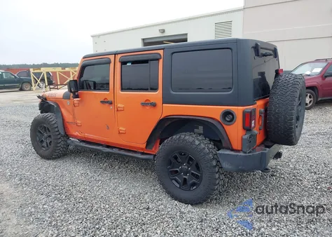 2015 Jeep Wrangler Unlimited Willys Wheeler from USA, damaged, VIN 1C4BJWDG5FL681845